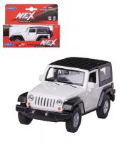 Welly Машинка Jeep Wrangler Rubicon 2007 42371HW-W белый